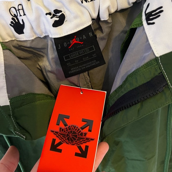 Nike Off White x Jordan Track Pants NWT XS Men’s - Picture 9 of 15
